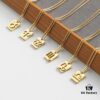 693014b512f62673a6fac9c2 Celine12 Zodiac Necklace, Highly Popular with Unique Constellation Relief Design, Made of Gold-Plated Copper Giving a Vintage and Mysterious Look