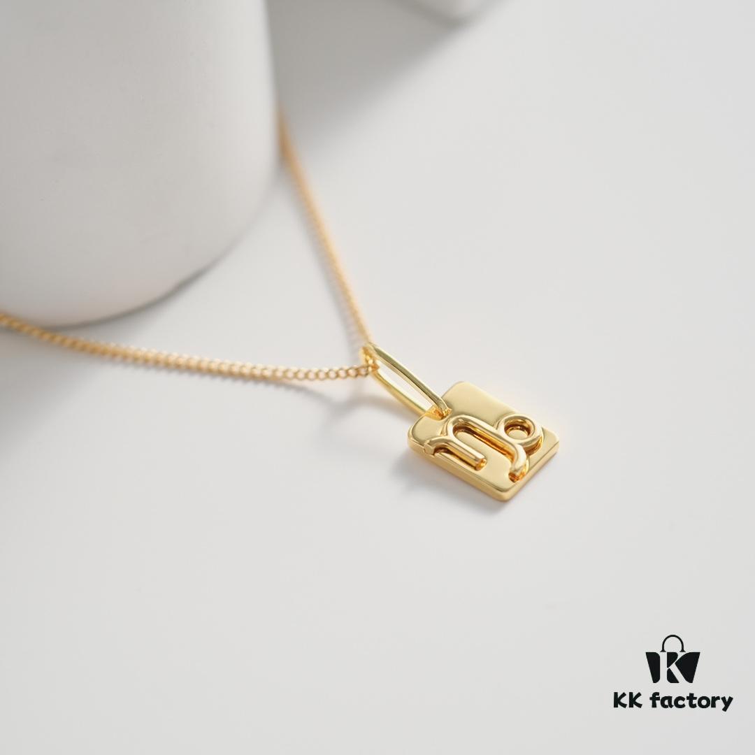 693014b712f62673a6fac9c5 Celine12 Zodiac Necklace, Highly Popular with Unique Constellation Relief Design, Made of Gold-Plated Copper Giving a Vintage and Mysterious Look