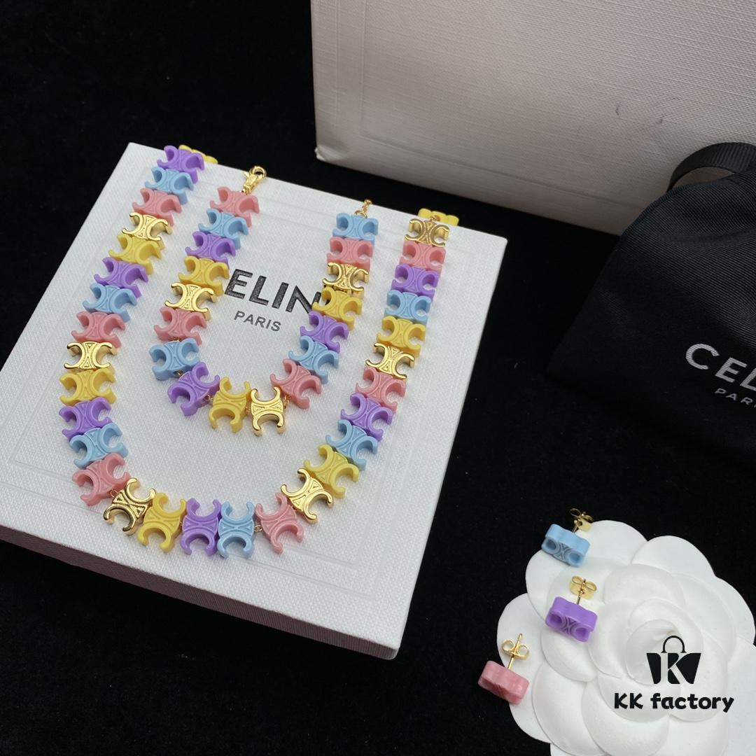 693014c312f62673a6fac9cf CELINE Effortless European and American Style, Suitable for Various Occasions, Simple Yet Elegant, Made with Original-Match Materials