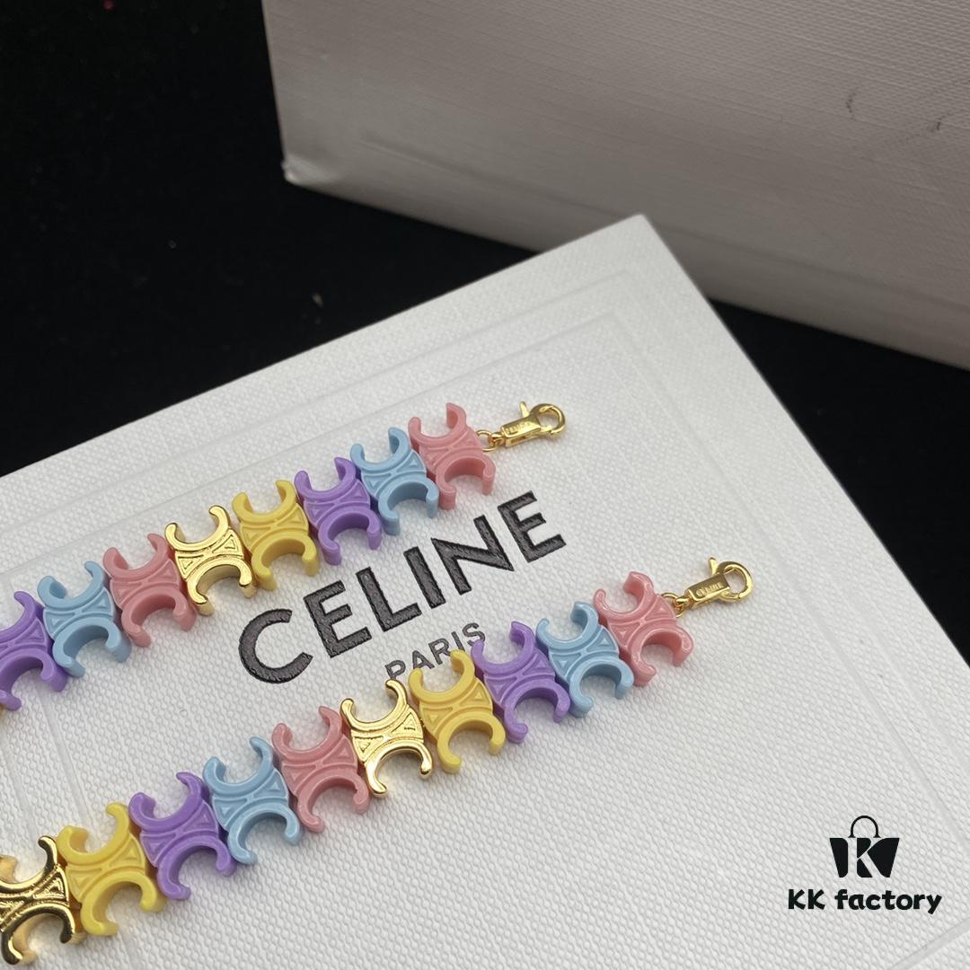 693014ce12f62673a6fac9d8 CELINE Effortless European and American Style, Suitable for Various Occasions, Simple Yet Elegant, Made with Original-Match Materials