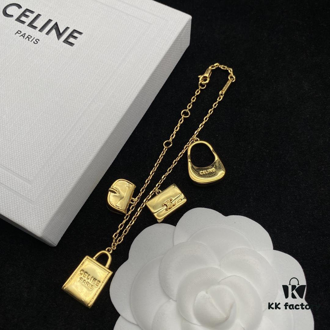 6930152a12f62673a6faca16 CELINE Effortless European and American Style, Suitable for Various Occasions, Simple Yet Elegant, Same Material as Original