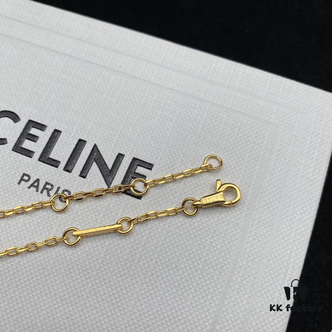 6930153012f62673a6faca1b CELINE Effortless European and American Style, Suitable for Various Occasions, Simple Yet Elegant, Same Material as Original
