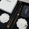 CELINE Effortless European and American Style Suitable for Various Occasions, Simple Yet Elegant, Made with Original-Match Materials