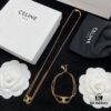 CELINE Effortless European and American Style Suitable for Various Occasions, Simple Yet Elegant, Made with Original-Match Materials