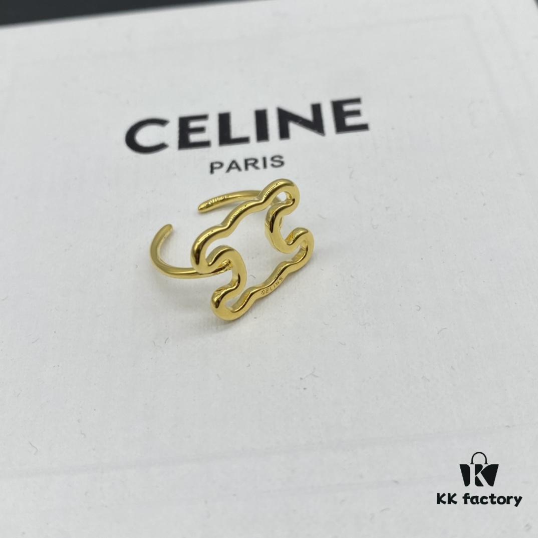 CELINE Effortless European and American Style Suitable for Various Occasions, Simple Yet Elegant, Made with Original-Match Materials