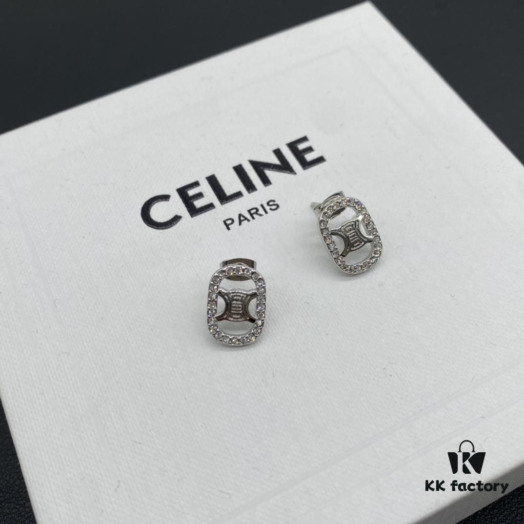 CELINE Effortless European and American Style Suitable for Various Occasions, Simple Yet Elegant, Made with Original Matched Materials