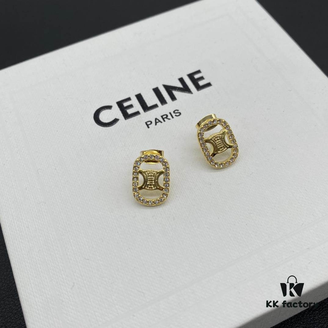 CELINE Effortless European and American Style Suitable for Various Occasions, Simple Yet Elegant, Made with Original Matched Materials