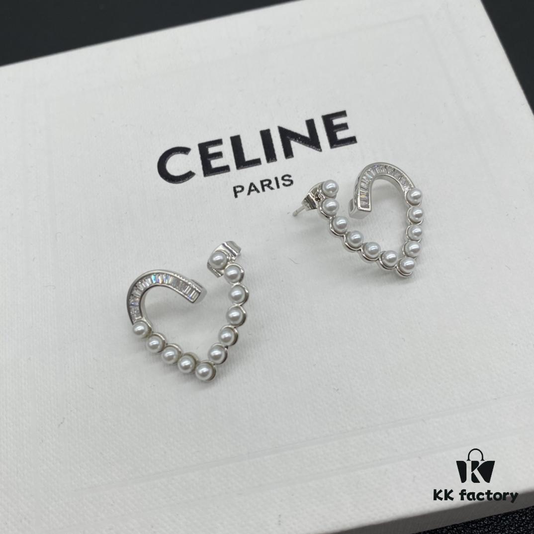 CELINE Effortless European and American Style Suitable for Various Occasions, Simple Yet Elegant, Made with Original-Match Materials