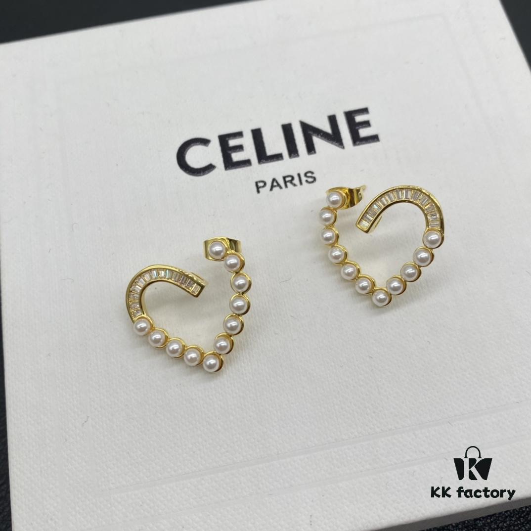 CELINE Effortless European and American Style Suitable for Various Occasions, Simple Yet Elegant, Made with Original-Match Materials