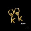 6930158e12f62673a6faca76 Celine Letter Earrings, ZP-Consistent Material! 26 Letters, Authentic Craftsmanship, Thick Gold Plating!