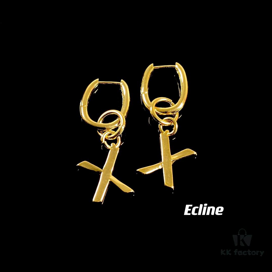 6930159a12f62673a6faca81 Celine Letter Earrings, Consistent ZP Material! 26 Letters, Authentic Craftsmanship, Thick Gold Plating!