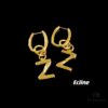 6930159c12f62673a6faca83 Celine Letter Earrings, Consistent ZP Material! 26 Letters, Authentic Craftsmanship, Thick Gold Plating!