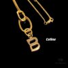 693015a212f62673a6faca88 Celine Letter Necklace, Consistent ZP Material! Meaningful Jewelry to Wear the Important Names Close to You 💗 26 Letters Available, Precise Craftsmanship, Thick Gold Plating, Versatile Everyday Essential with High Wearability – A Must-Have for Everyone!