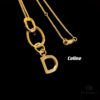 693015a312f62673a6faca89 Celine Letter Necklace, Consistent ZP Material! Meaningful Jewelry to Wear the Important Names Close to You 💗 26 Letters Available, Precise Craftsmanship, Thick Gold Plating, Versatile Everyday Essential with High Wearability – A Must-Have for Everyone!