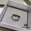 693015d412f62673a6facac1 CK New Arrival Ring – Titanium Steel, Original Engraving, White Gold Color, US Size 5-11