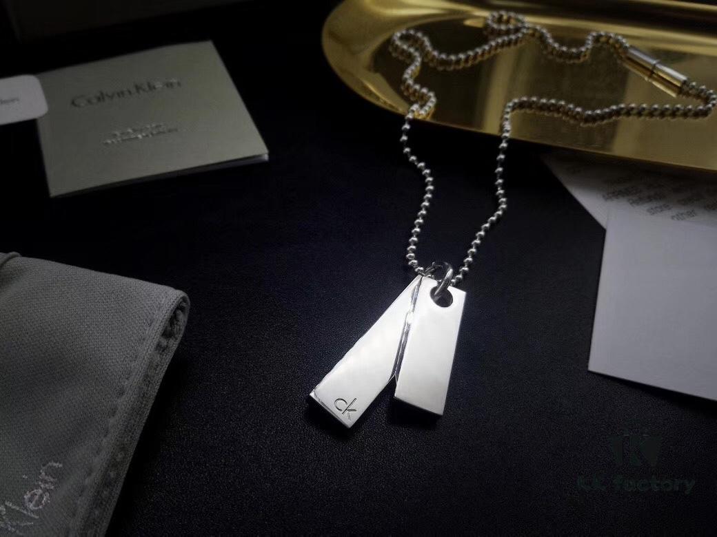 693015da12f62673a6facacb CK Men's/Couples Similar Military Tag Minimalist and Elegant, a Great Gift for Boyfriend or as Couples Necklace, Easy to Match with Outfits