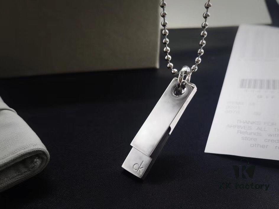 693015db12f62673a6facacc CK Men's/Couples Similar Military Tag Minimalist and Elegant, a Great Gift for Boyfriend or as Couples Necklace, Easy to Match with Outfits