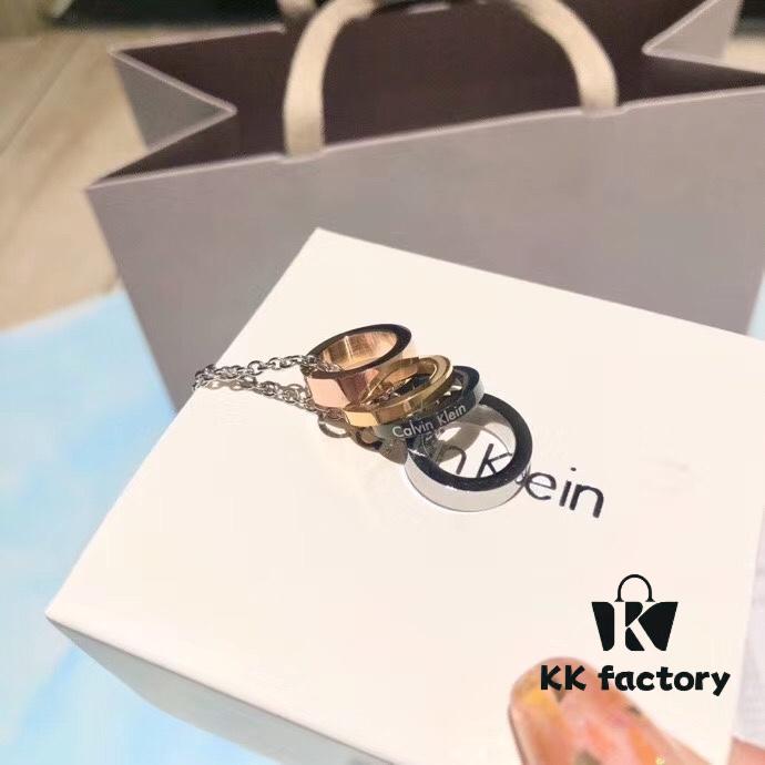 693015dc12f62673a6facace CK Four-Ring Necklace - Romantic Gift for 520
