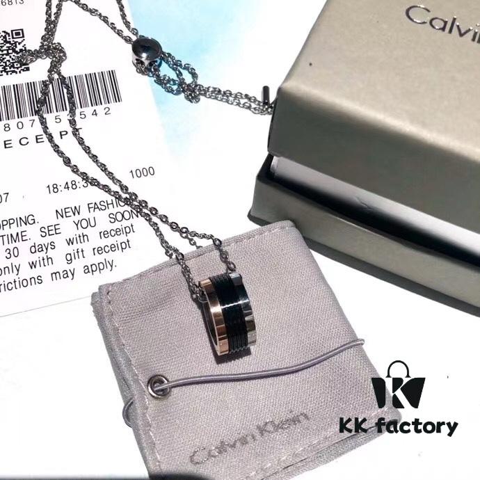 CK Two-Tone Circular Necklace - Style No. 3390715100