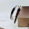 6930161f12f62673a6facb30 CK Couple Special: CK Couple Open Bangle Bracelet, Black Steel 316, Guaranteed Authentic, Women's Inner Circumference 16.5cm, Men's Inner Circumference 17.5cm