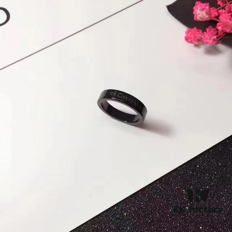 6930162312f62673a6facb3b CK Couple Special: Popular CK Titanium Steel Rings, Vacuum Gold Plated Couple Bands in Rose Gold, Silver, Gold, and Black Gold – Four Colors Available, US Size 5-11