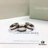 6930162712f62673a6facb48 CK Couple Special: CK Black Gold Inlaid Ring, CNC Precision Carved, Vacuum Electroplated Inside Furnace, Men's and Women's Styles, Couple Ring, US Size 5-10, Titanium Steel Craftsmanship