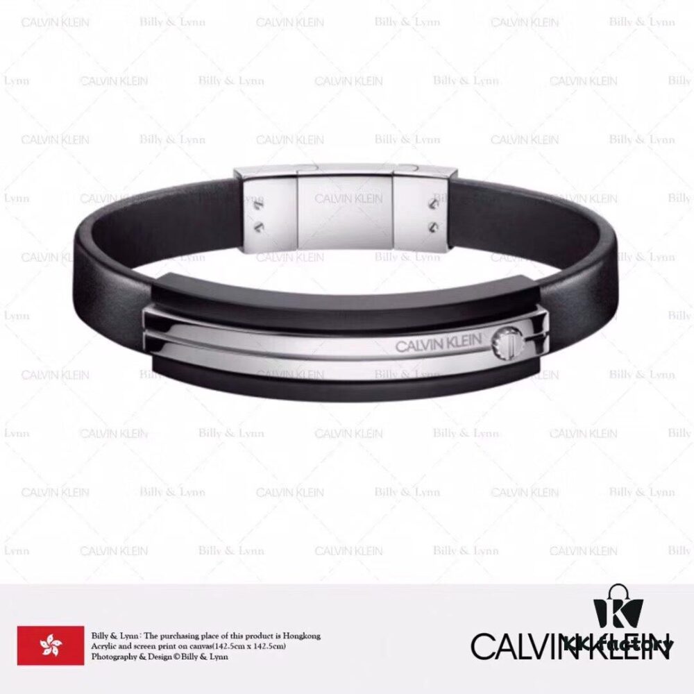 6930163012f62673a6facb5f New CK Bracelet Chain, Counter Purchase Quality Mighty Series Men's Bracelet KJ8AMB2901 Adjustable Size