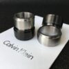 6930163712f62673a6facb6d Titanium Steel CK Solid Color Couple Rings, Large Stock Available, Real Photos, CNC Precision Carving, 1:1 Replication, Molded from Authentic Counter Products, Two Colors Available