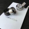 6930163712f62673a6facb6e Titanium Steel CK Solid Color Couple Rings, Large Stock Available, Real Photos, CNC Precision Carving, 1:1 Replication, Molded from Authentic Counter Products, Two Colors Available