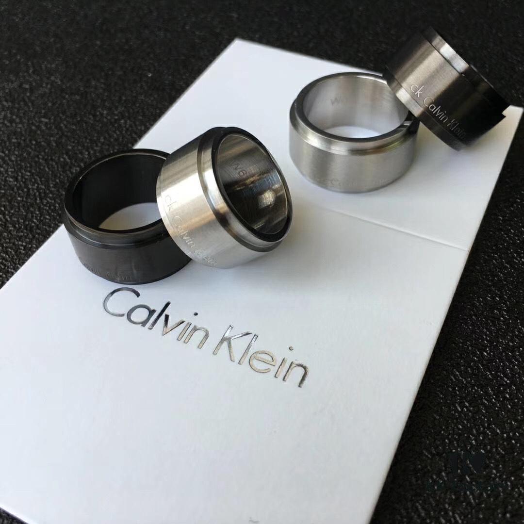 6930163712f62673a6facb6e Titanium Steel CK Solid Color Couple Rings, Large Stock Available, Real Photos, CNC Precision Carving, 1:1 Replication, Molded from Authentic Counter Products, Two Colors Available