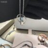 New CK Double Ring Necklace