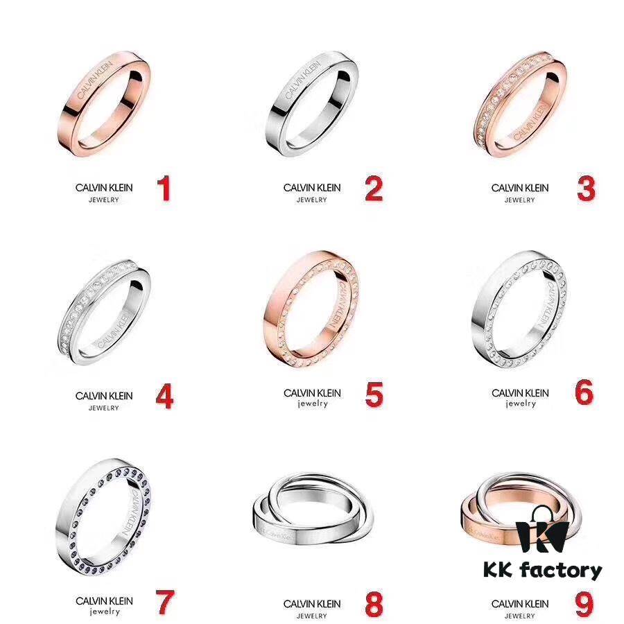 6930165012f62673a6facba7 CK Rings / Necklaces / Bracelets Collection, Comes with Original Retail Packaging, Authentic Source from Tmall! Perfect for Couples, Exceptional Value!