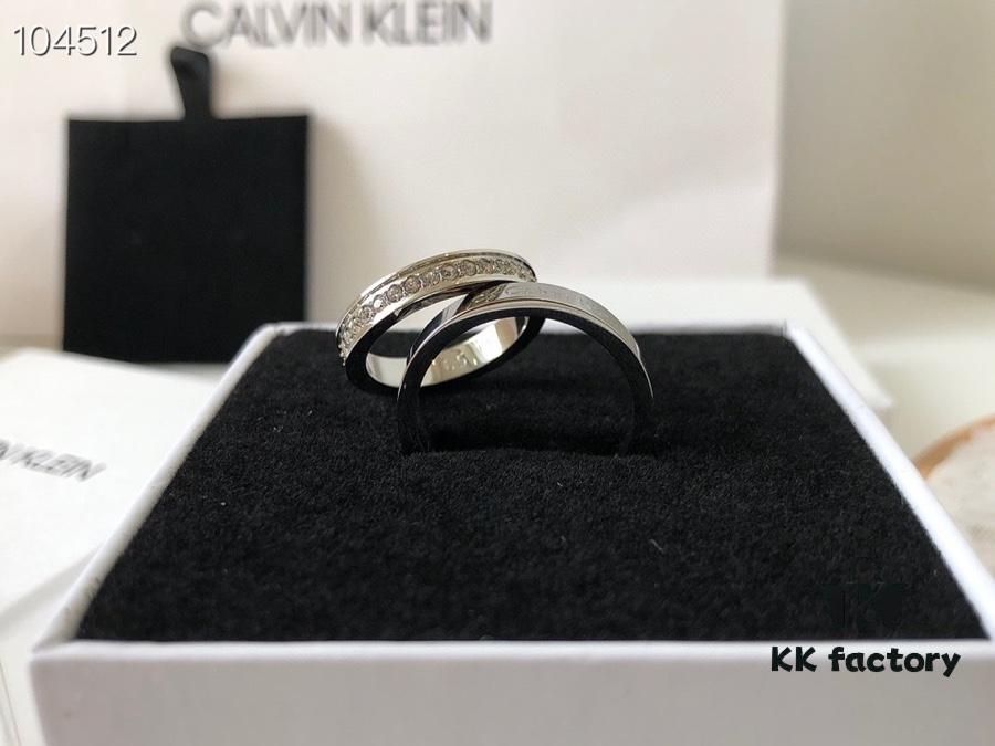 Silver! CK Couple Rings Special Recommendation