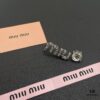 6930168712f62673a6facc07 Miu Miu Stylish Luxury Minimalist Pearl Heart Stud Earrings, Elegant and Fashionable Design, Perfect for Summer Wear
