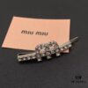 6930168812f62673a6facc09 Miu Miu Textured Luxury Pearl Heart Hair Clip - Minimalist Design with Vintage Charm