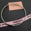 6930169b12f62673a6facc23 Miu Miu Textured Luxury Pearl Collar with Heart Design, Minimalist Retro Chic Necklace