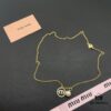 693016bb12f62673a6facc49 Miu Miu Textured Luxury Pearl Heart Necklace, Minimalist Design with Retro Elegance