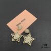 693016be12f62673a6facc4c Miu Miu Textured Heart Luxury Pearl Stud Earrings, Minimalist Love Design with Vintage Charm