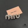 693016c012f62673a6facc4f Miu Miu Textured Luxury Pearl Heart Hair Clip - Minimalist Chic, Retro Elegance, Must-Have Summer Accessory