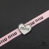 693016c712f62673a6facc56 Miu Miu Textured Luxury Pearl Heart Brooch, Minimalist Amour Design with Vintage Charm, Must-Have Fashion Accessory for Summer