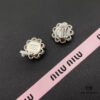 693016d912f62673a6facc6a Miu Miu Textured Luxury Pearl Heart Ear Cuff, Minimalist Design with Retro Charm, Must-Have Summer Fashion Accessory