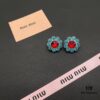 693016de12f62673a6facc6f Miu Miu Textured Luxury Pearl Heart Ear Cuff, Minimalist Design with Retro Charm, Must-Have Summer Fashion Accessory