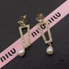 693016fa12f62673a6facc88 Miu Miu Textured Luxury Pearl Heart Stud Earrings, Minimalist Design with Vintage Charm, Must-Have Summer Fashion Accessory