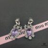 6930170512f62673a6facc93 Miu Miu Elegant Heart Pearl Stud Earrings, Minimalist Luxury Design with Vintage Charm
