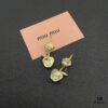 6930171112f62673a6facca1 Miumiu Pearl Heart Stud Earrings, Minimalist Luxury Design with Retro Charm