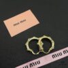 6930171712f62673a6faccaa Miu Miu Textured Luxury Pearl Heart Stud Earrings, Minimalist Design with Vintage Charm, Must-Have Summer Fashion Accessory