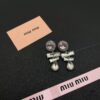 6930172612f62673a6faccbc Miumiu Pearl Heart Stud Earrings, Minimalist Luxury Design with Retro Charm, Small-Size Elegant Fashion Accessory