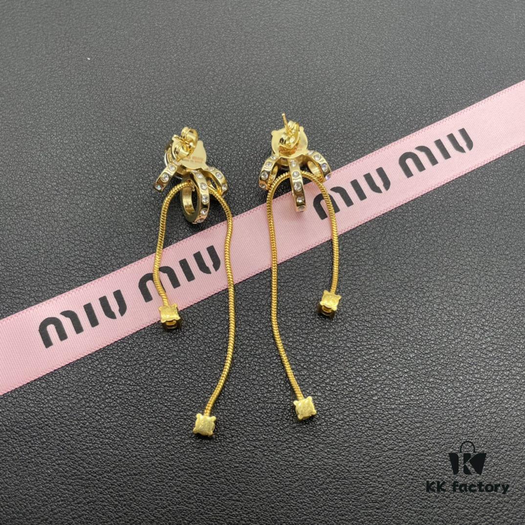Miu Miu Textured Luxury Pearl Heart Stud Earrings, Minimalist Design with Vintage Charm