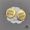 6930175d12f62673a6faccff Miu Miu Textured Luxury Pearl Heart Stud Earrings, Minimalist Design with Vintage Charm, Must-Have Summer Fashion Accessory