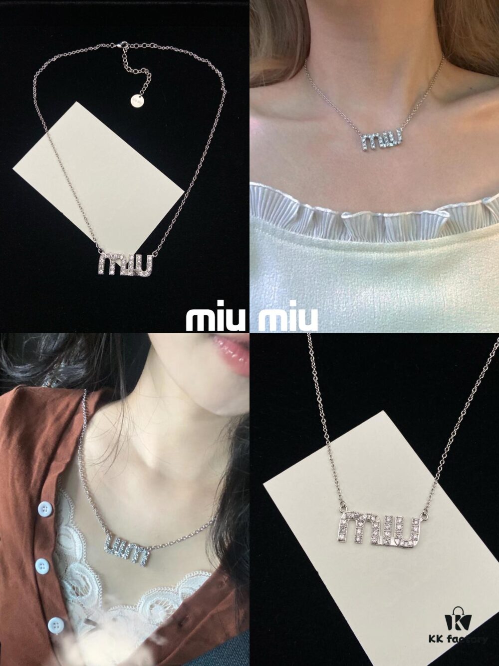 6930175d12f62673a6facd00 Miu Miu Letter M Necklace 👑